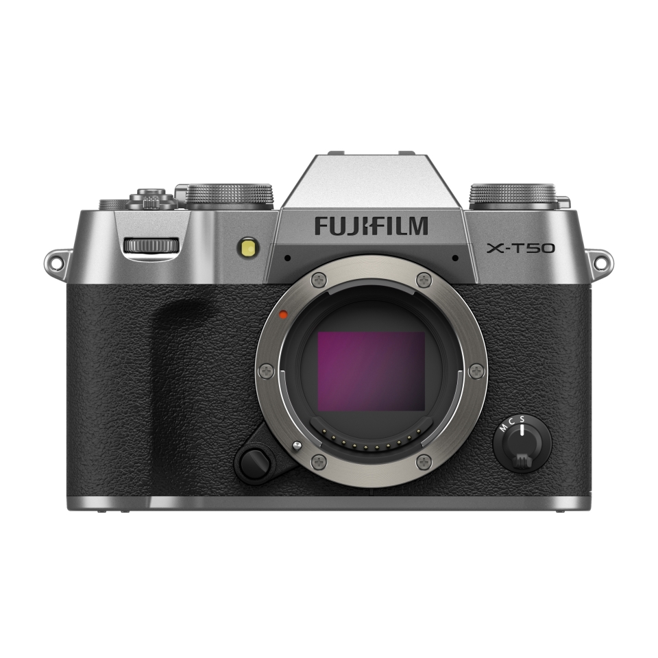 X-T50_front_CMOS_silver